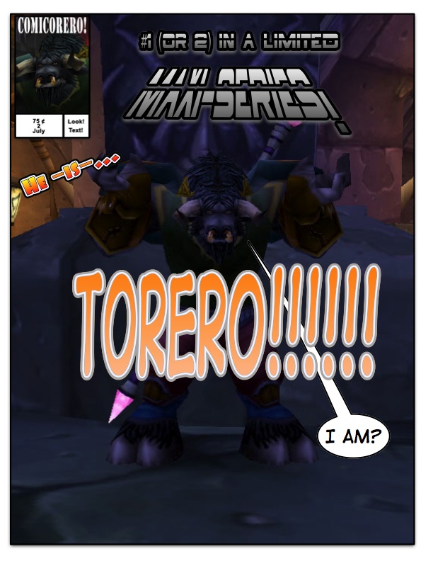 Torero Vol 1 Cover